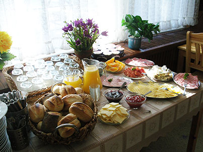 Briesensee Frühstück